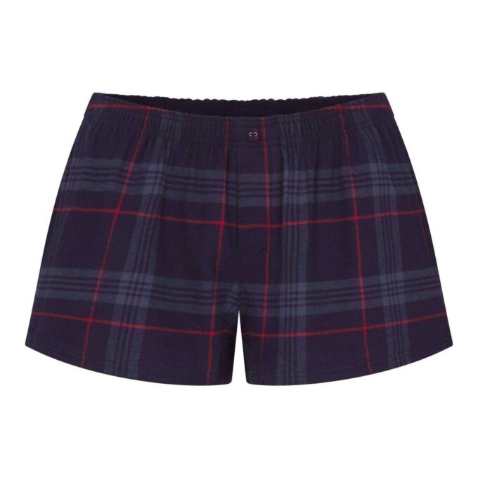 KAKTUS PLANTE FLEA MARKET X SKIMS SKIMS SØVN BLONDE TANKE OG FLANEL SHORTS SÆT