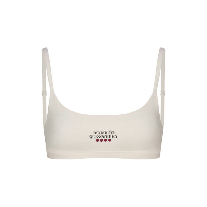 Kaktusplante Flea Market X Skims Bomuldsjersey Skæreskæbe Bralette 2-pak
