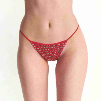 Kaktusplante Flea Market X Skims Bomuldsjersey String Bikini 5-pak