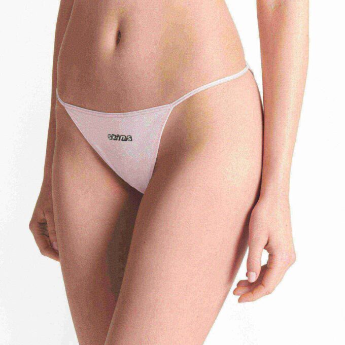 Kaktusplante Flea Market X Skims Bomuldsjersey String Bikini 5-pak