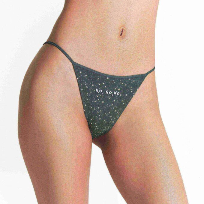 Kaktusplante Flea Market X Skims Bomuldsjersey String Bikini 5-pak