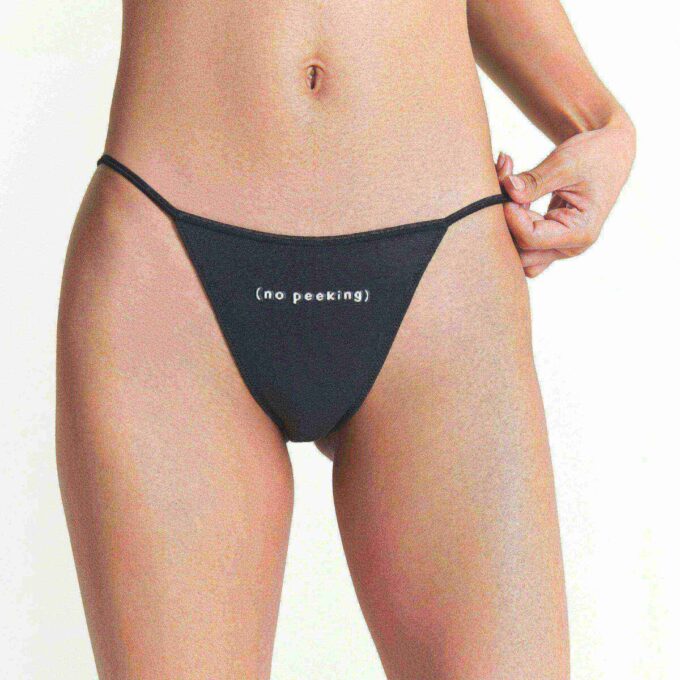 Kaktusplante Flea Market X Skims Bomuldsjersey String Bikini 5-pak