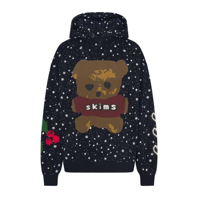 Kaktusplante Loppemarked X Skims Oversized Bomuldsfleece Hættetrøje