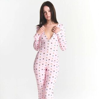 Kaktusplante Loppemarked X Skims Plys Pointelle Onesie