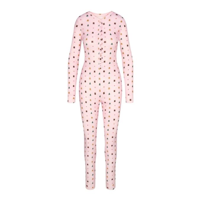 Kaktusplante Loppemarked X Skims Plys Pointelle Onesie