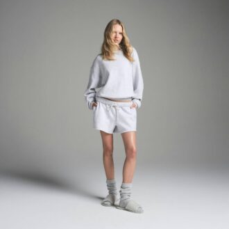 KLASSISK BOMULDSFLEECKE CREWNECK