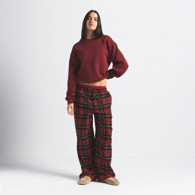 KLASSISK BOMULDSFLEECKE CREWNECK