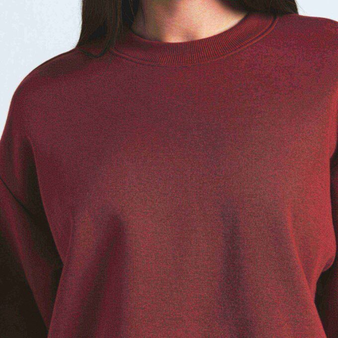 KLASSISK BOMULDSFLEECKE CREWNECK