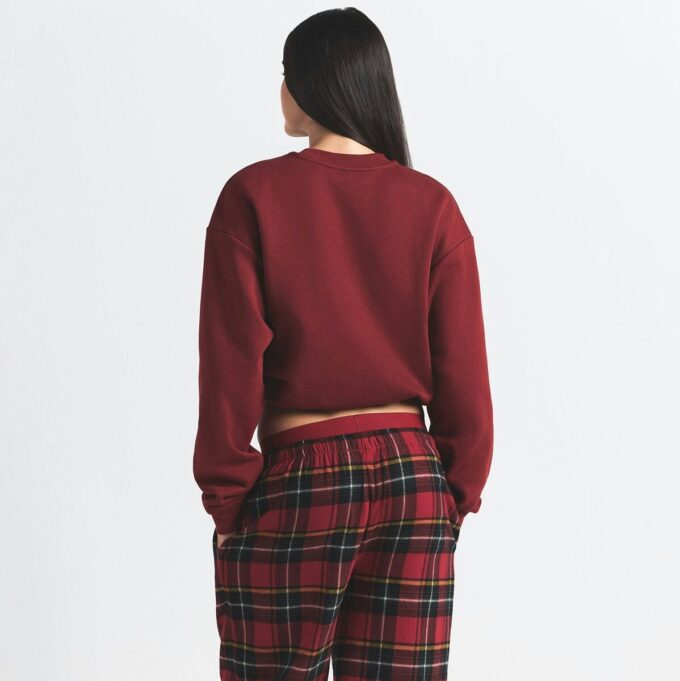 KLASSISK BOMULDSFLEECKE CREWNECK