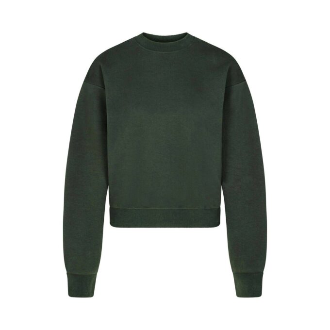 KLASSISK BOMULDSFLEECKE CREWNECK