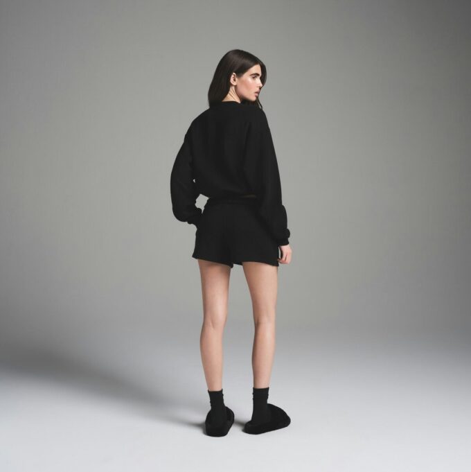 KLASSISKE BOMULDSFLEECESHORT