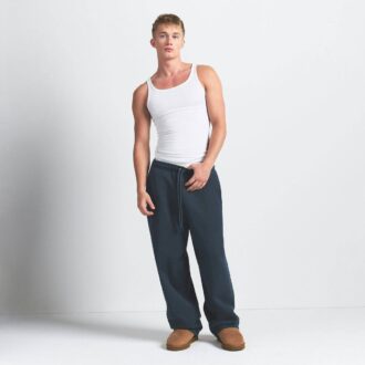 KRAFTIGE FLEECE HERREBUKS MED LIGE BEN