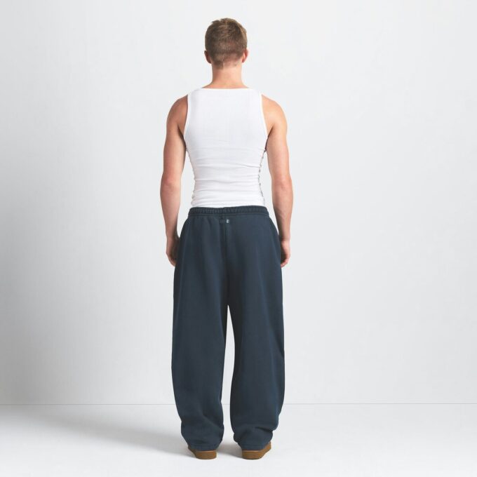 KRAFTIGE FLEECE HERREBUKS MED LIGE BEN