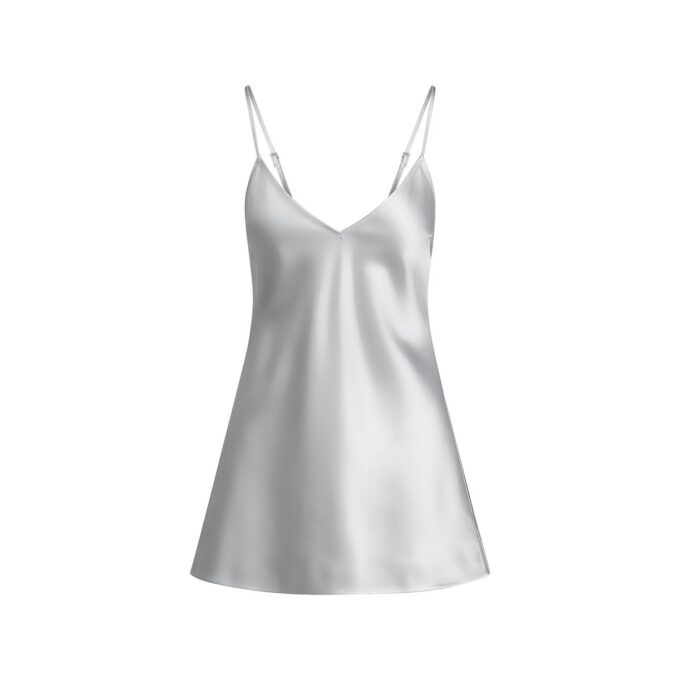 KRAFTIGT SATIN CAMI MINI KJOLE