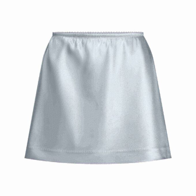KRAFTIGT SATIN MINI NEDERDEL