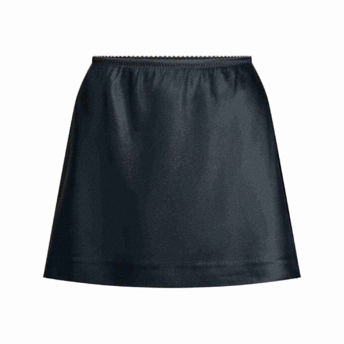 KRAFTIGT SATIN MINI NEDERDEL