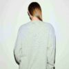 KRAFTIGT VAFFELT OVERSIZED CREWNECK