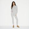 KRAFTIGT VAFFELT OVERSIZED CREWNECK
