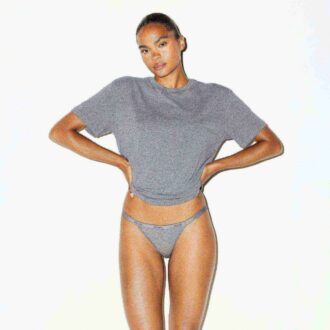 LET BOMULD LOGO PICOT STRING BIKINI
