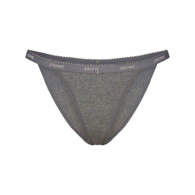 LET BOMULD LOGO PICOT STRING BIKINI