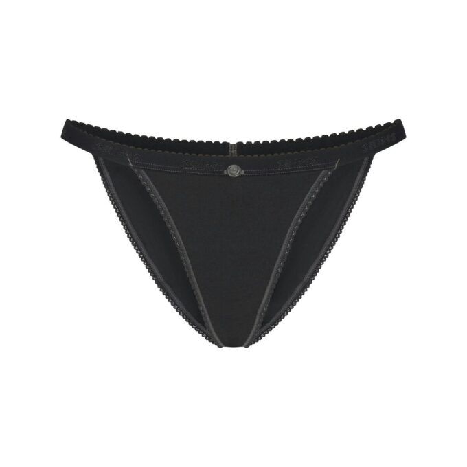 LET BOMULD LOGO PICOT STRING BIKINI