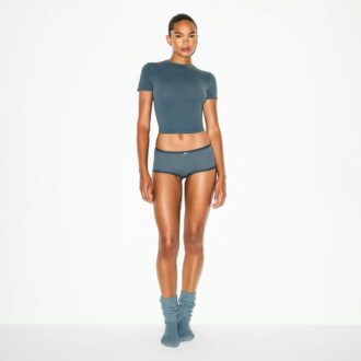 LET BOMULD POINTELLE BLONDE DRENGESHORTS
