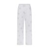 LOGO PLUSH POINTELLE RHINESTEN BUKSER MED STRAIGHT LEG