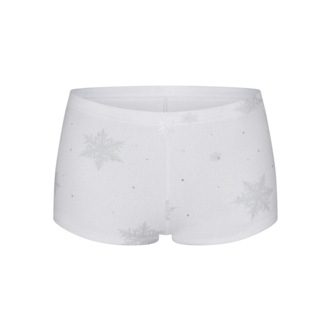 LOGO PLUSH POINTELLE RHINESTEN HENLEY SÆT