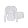LOGO PLUSH POINTELLE RHINESTEN HENLEY SÆT