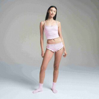 LOGO POINTELLE CROPPED CAMI SÆT