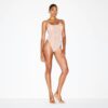 MÆLKEBLOMST TRANSPARENT CAMI-BODYSUIT