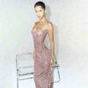 MÆLKEBLOMST TRANSPARENT CAMI-BODYSUIT