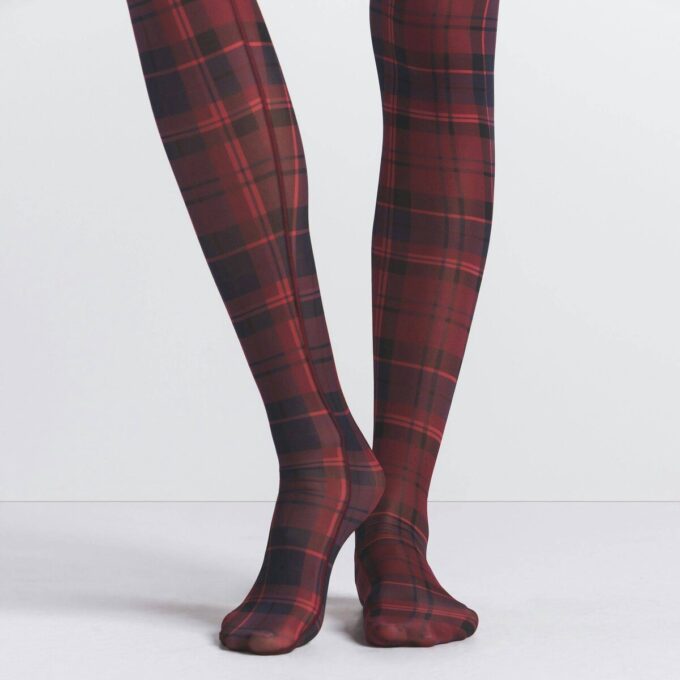 MÆLKEDE TRANSPARENTE LEGGINGS MED FØD