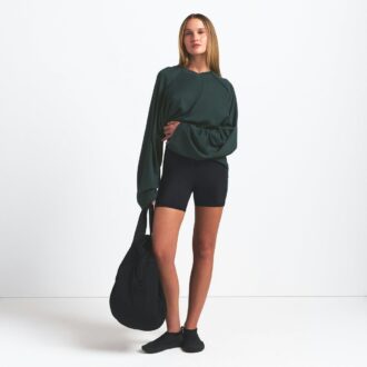 NikeSKIMS LUFTIG V-HALS OVERSIZED LANGERMET TOP