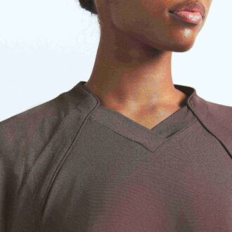 NikeSKIMS LUFTIG V-HALS OVERSIZED LANGERMET TOP