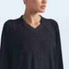 NikeSKIMS LUFTIG V-HALS OVERSIZED LANGERMET TOP