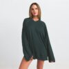 NikeSKIMS LUFTIG V-HALS OVERSIZED LANGERMET TOP
