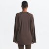 NikeSKIMS LUFTIG V-HALS OVERSIZED LANGERMET TOP