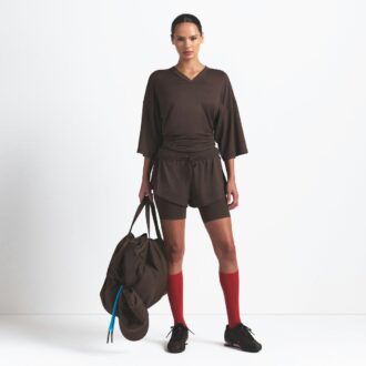 NikeSKIMS LUFTIG V-HALS OVERSIZED TOP
