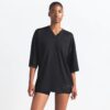 NikeSKIMS LUFTIG V-HALS OVERSIZED TOP