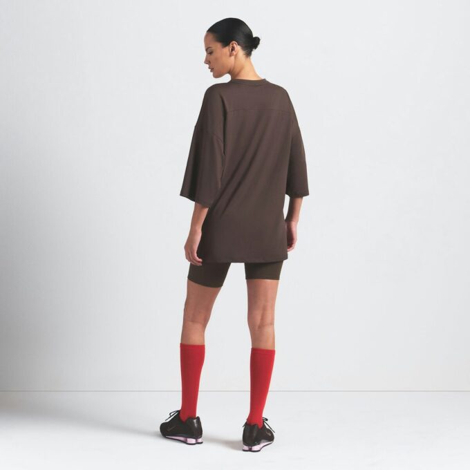 NikeSKIMS LUFTIG V-HALS OVERSIZED TOP