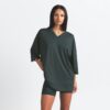 NikeSKIMS LUFTIG V-HALS OVERSIZED TOP