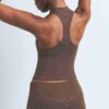 NikeSKIMS MAT RACER-TANK MED HØJ HALS