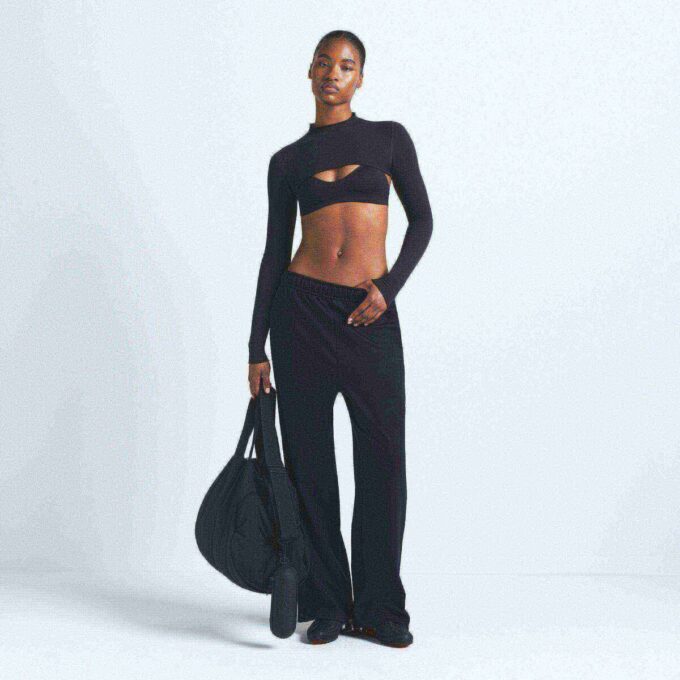 NikeSKIMS MAT TRICOT SIDE SNAPS BUKSE