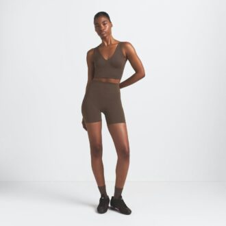 NikeSKIMS MAT V-HALS BH-TOP