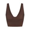 NikeSKIMS MAT V-HALS BH-TOP