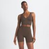 NikeSKIMS MAT V-HALS BH-TOP
