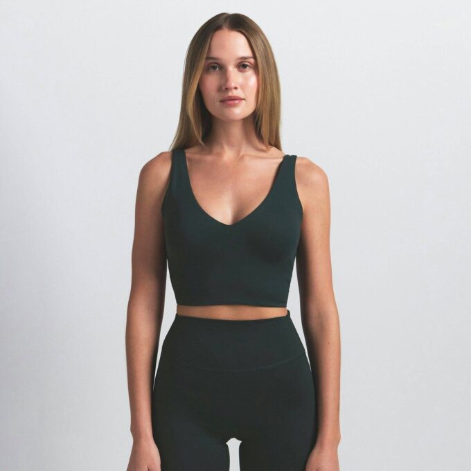 NikeSKIMS MAT V-HALS BH-TOP