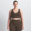 NikeSKIMS MAT V-HALS BH-TOP