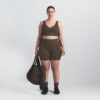 NikeSKIMS MAT V-HALS BH-TOP